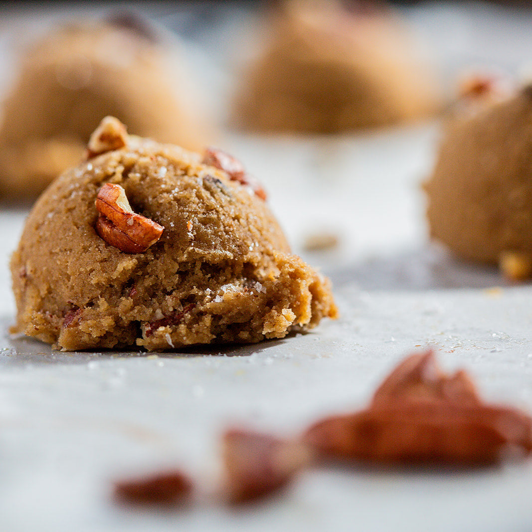 Caramel Choc Chip Pecan Cookies